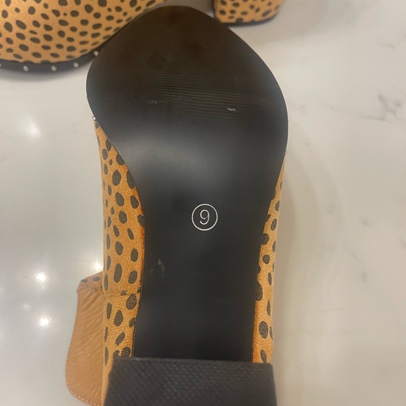 Jolimall Animal Print Ankle Boots/Booties - Picture 4 of 4